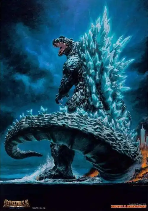 九代目哥斯拉身高高达100米,体重重达5万5000吨,因地球环境被破坏而