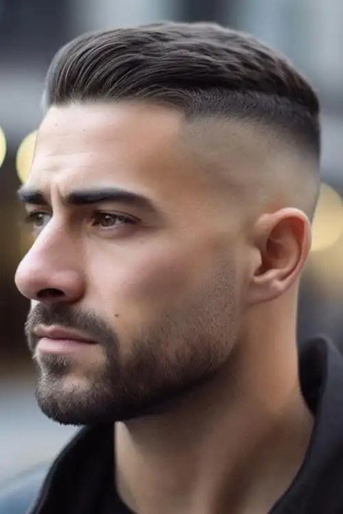 男发剪来剪去,两侧铲短大背头最帅气