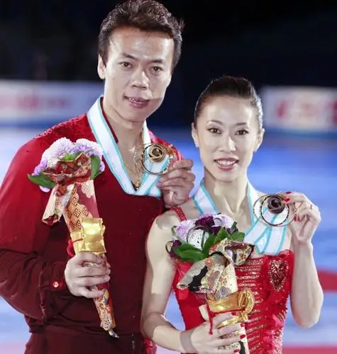 图文-花滑总决赛双人自由滑 申雪/赵宏博第六次夺冠