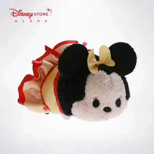 迪士尼商店disney store米妮黛丝tsumtsum松松金装版