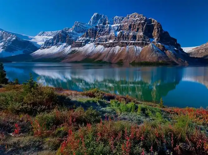 山川自然河流-风景高清壁纸