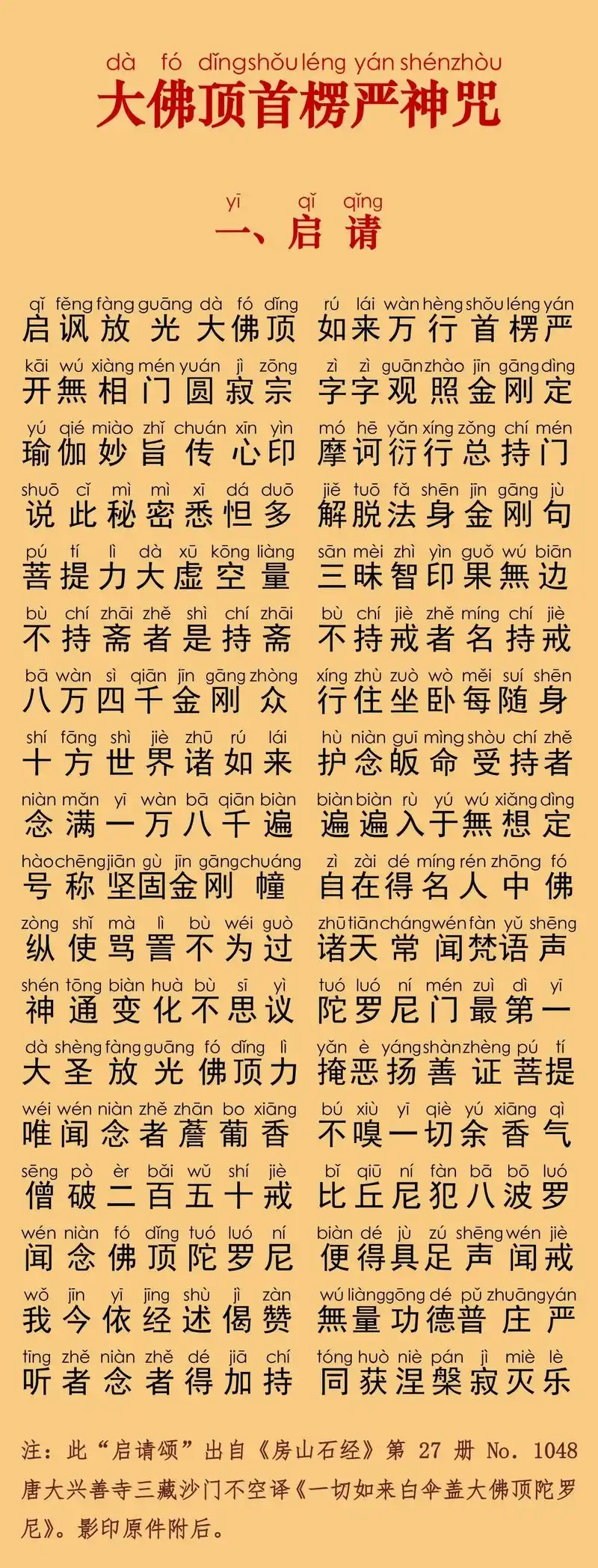 楞严咒.#愿众生平安吉祥 #修心修行 #心存善念必有后福 楞 - 抖音