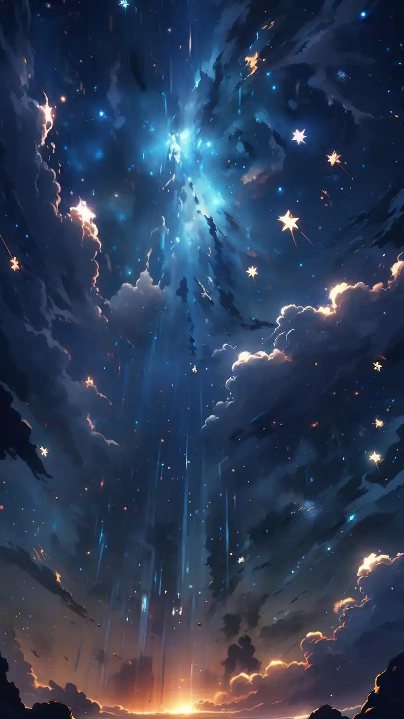 99绝美星空qq背景壁纸大放送99 亲们,想给你的qq换个梦幻般的星空