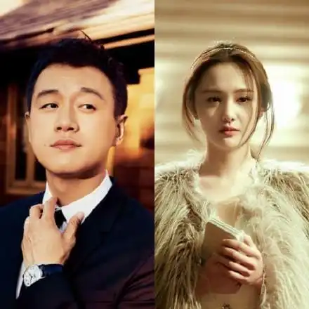 郑爽与佟大为边吃红薯边拍戏全新民国风造型甜美又显腿长