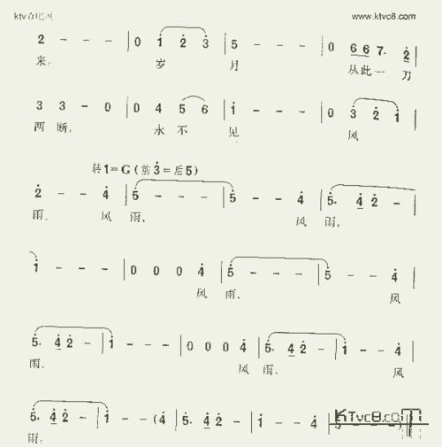 我用所有报答爱_歌谱简谱_哆来咪123曲谱网