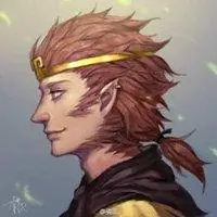 黑白孙悟空头像图片点击鼠标右键下载