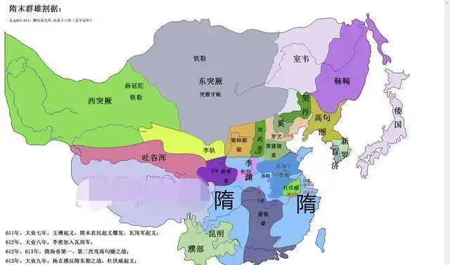 隋炀帝后期仍有大片国土,但为什么斗志全无?
