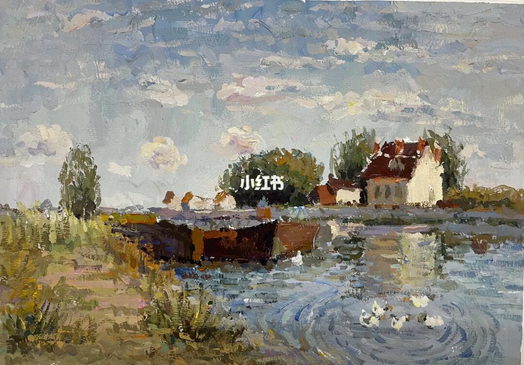 高一学生风景色彩