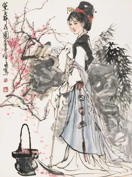 著名中国画人物画家 艺术教育家姚有多作品 - 石墨閣 - 石墨閣